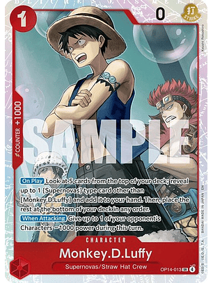 OP14-013 SR Monkey.D.Luffy