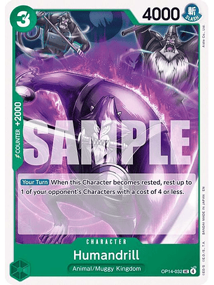 OP14-032 U Humandrill