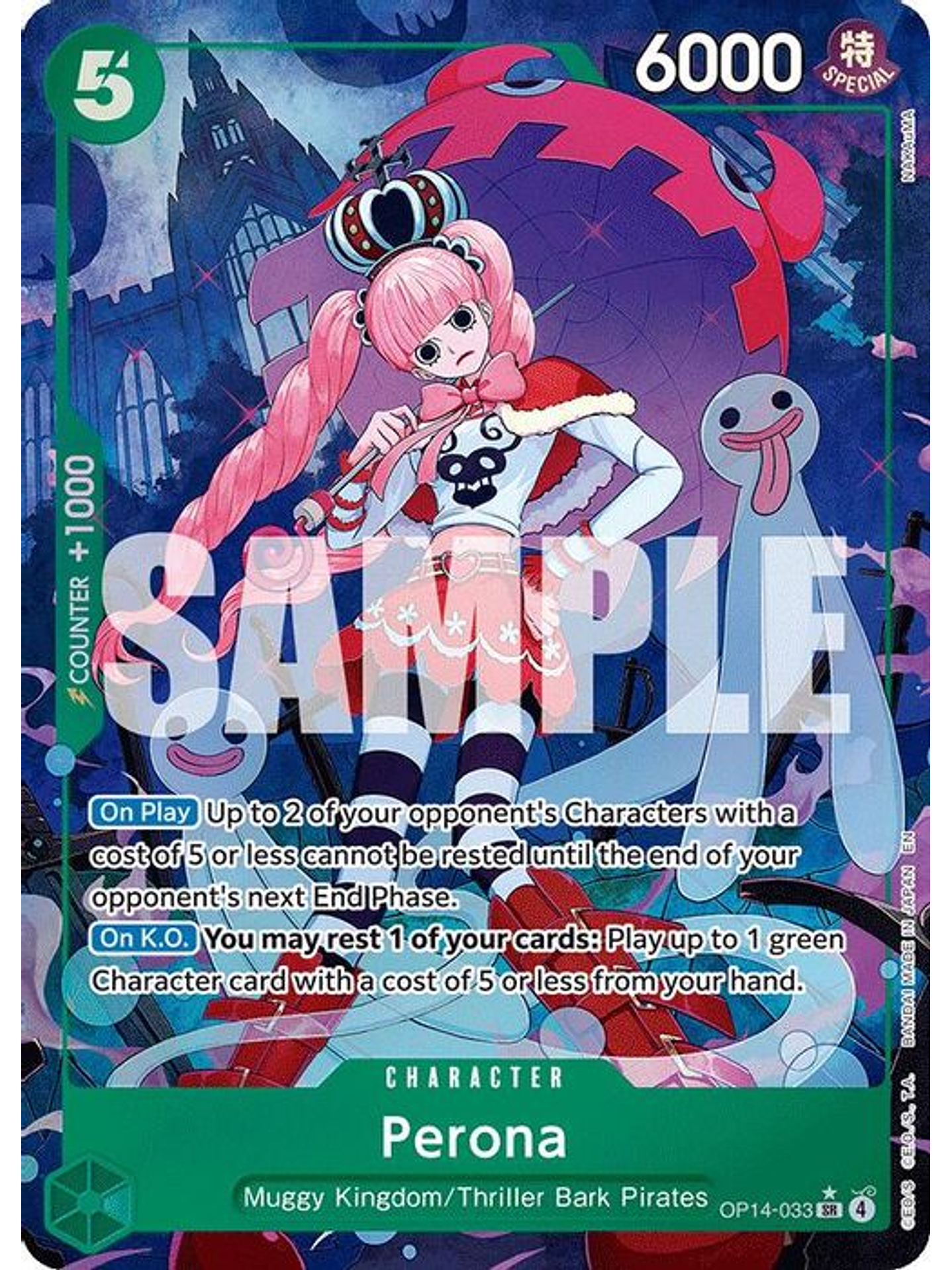 OP14-033 (Alternate Art) Perona 1