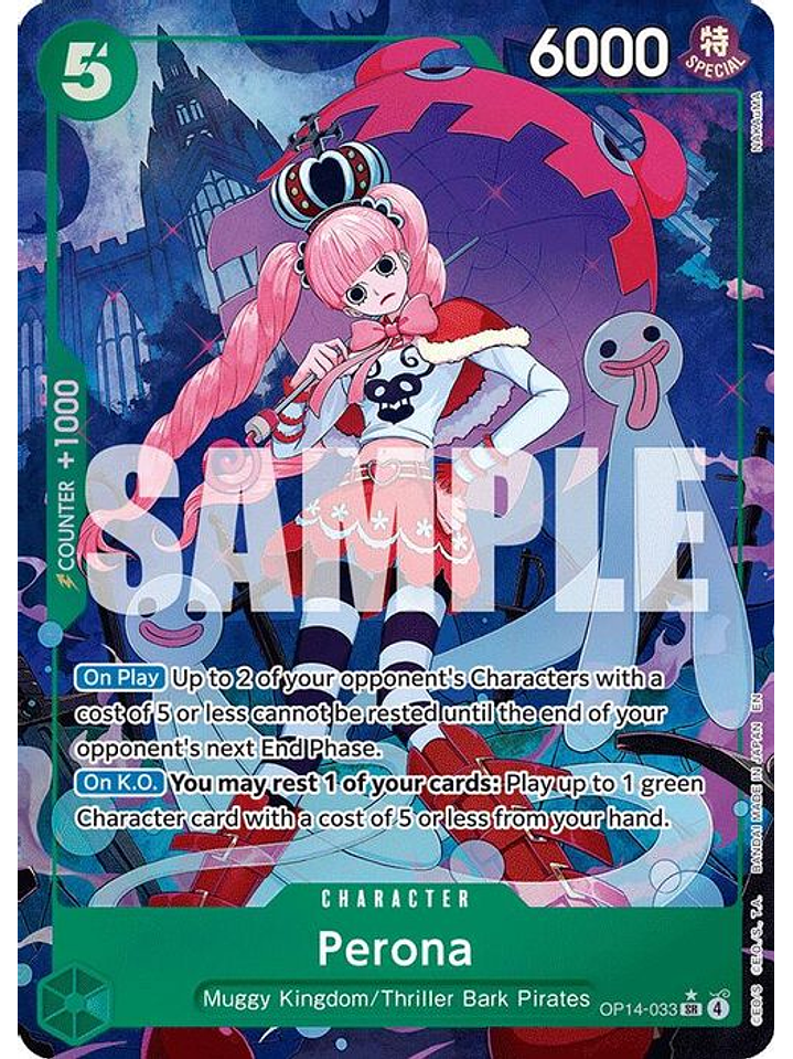 OP14-033 (Alternate Art) Perona 1