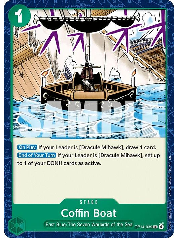 OP14-039 U Coffin Boat 1