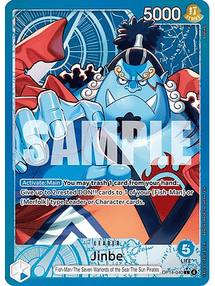 OP14-040 (Alternate Art) Jinbe