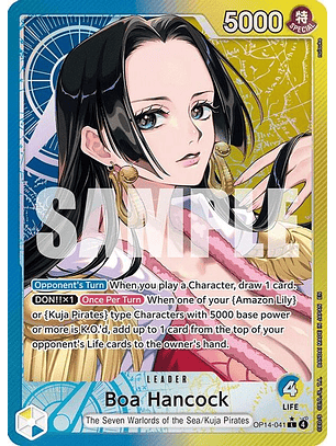 OP14-041 (Alternate Art) Boa Hancock