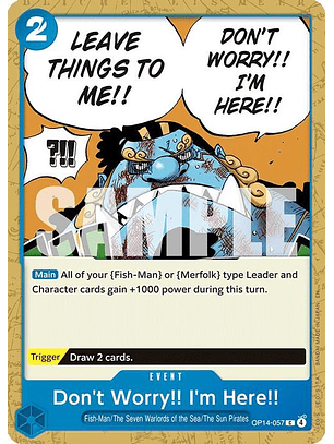 OP14-057 C Don't Worry!! I'm Here!!