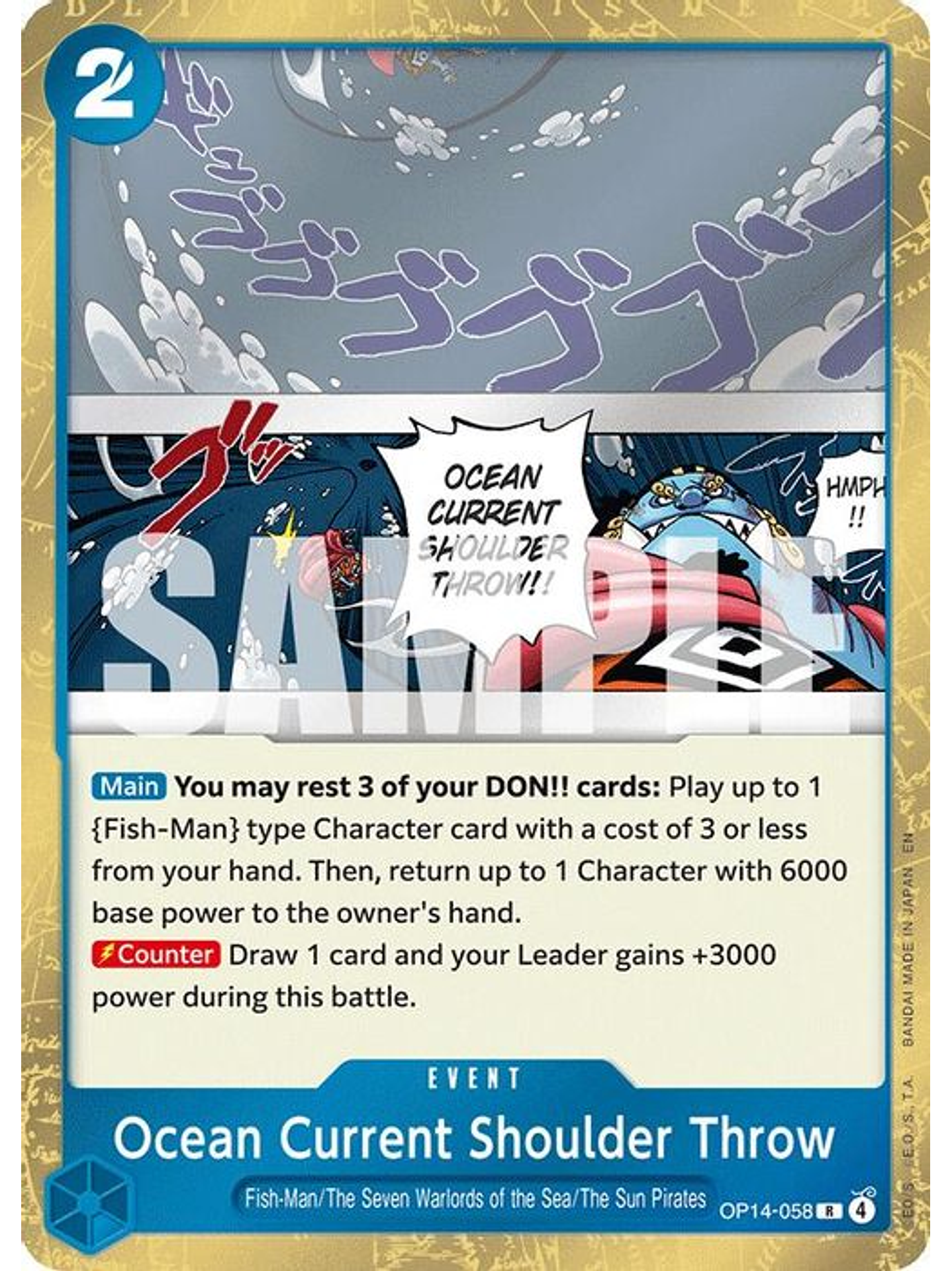 OP14-058 R Ocean Current Shoulder Throw 1