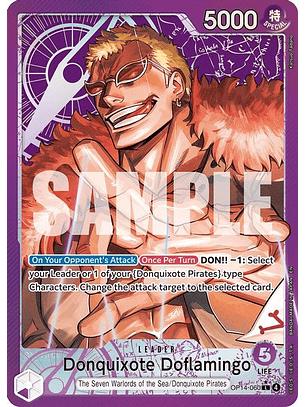 OP14-060 (Alternate Art) Donquixote Doflamingo