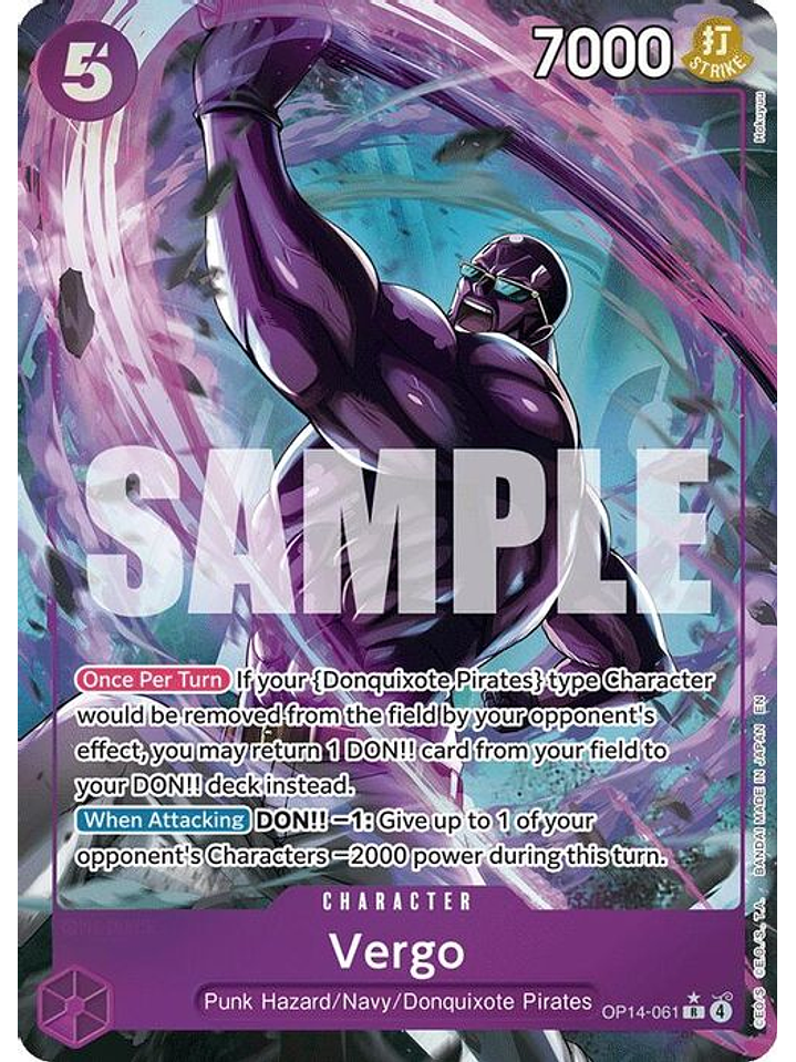 OP14-061 (Alternate Art) Vergo 1