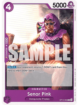 OP14-065 C Senor Pink