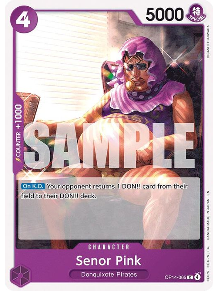 OP14-065 C Senor Pink 1