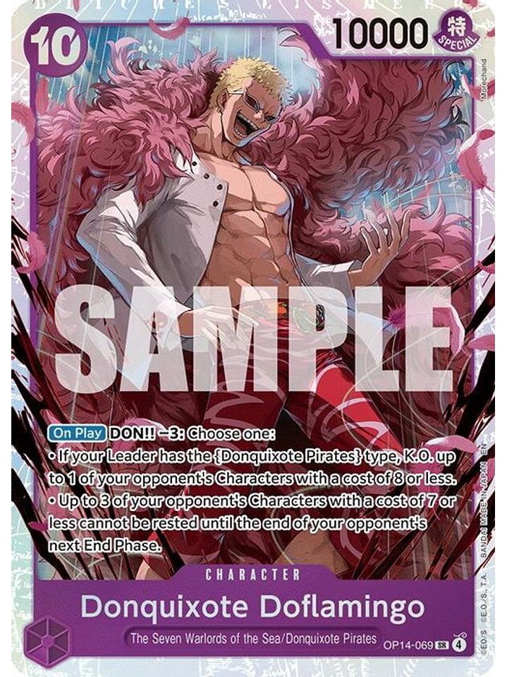 OP14-069 SR Donquixote Doflamingo 1