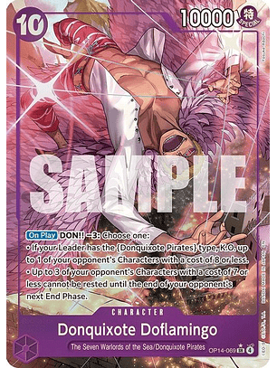 OP14-069 (Alternate Art) Donquixote Doflamingo