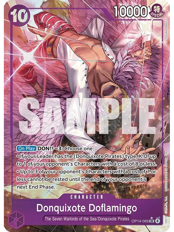 OP14-069 (Alternate Art) Donquixote Doflamingo 1