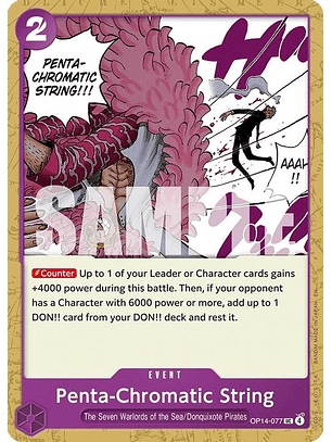 OP14-077 U Penta-Chromatic String