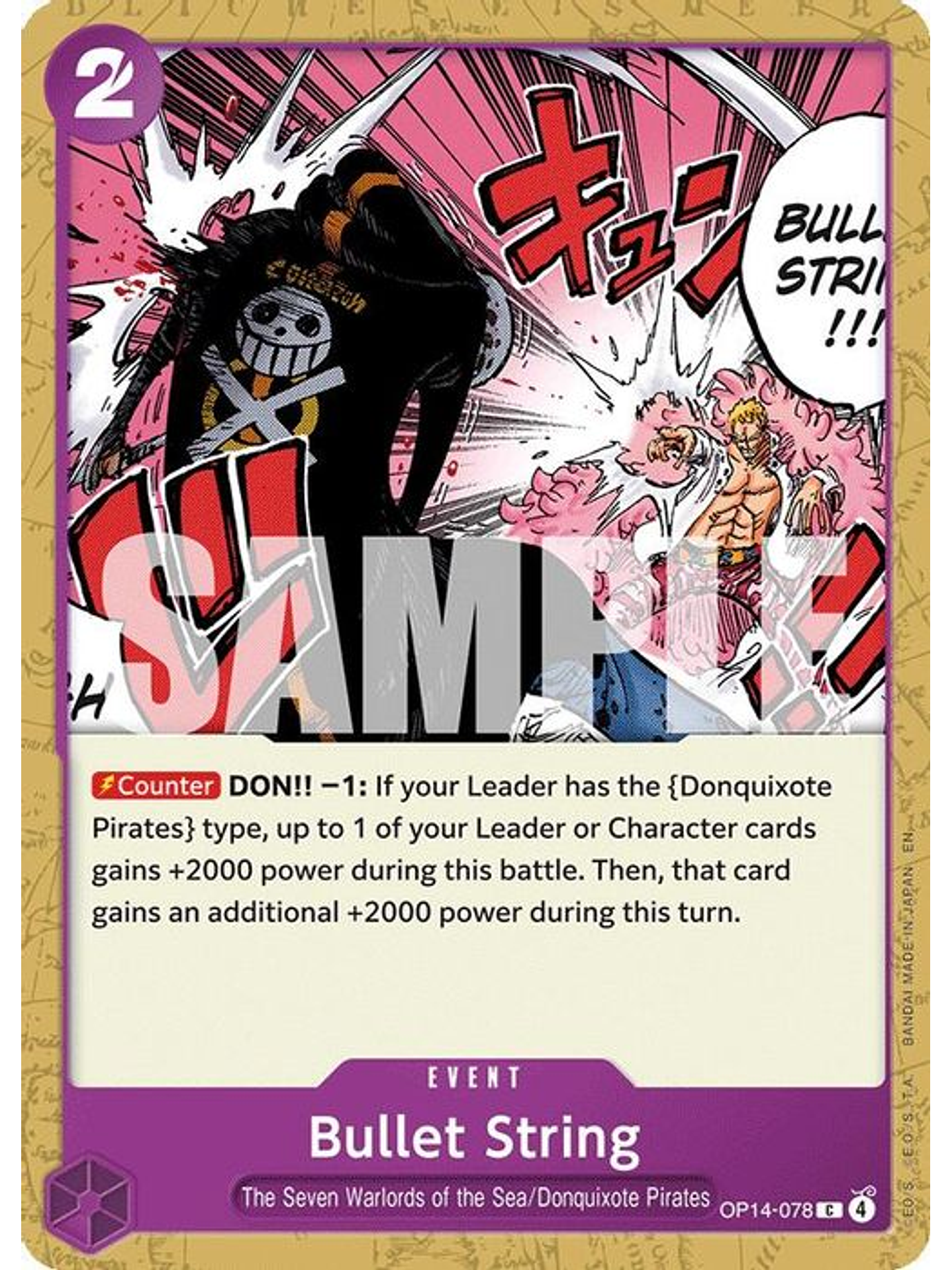 OP14-078 C Bullet String 1