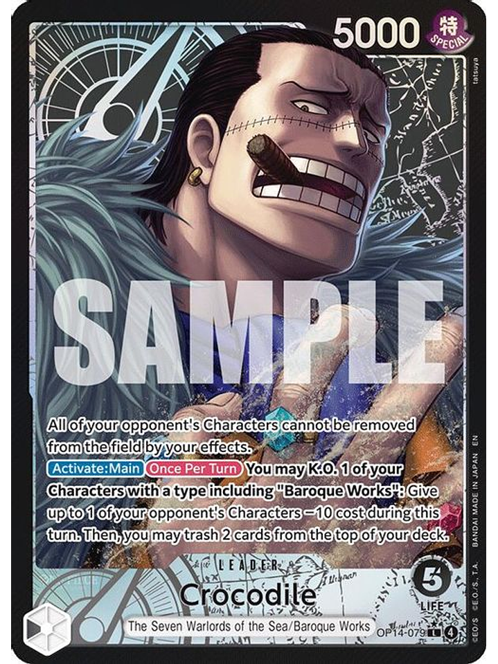 OP14-079 (Alternate Art) Crocodile 1
