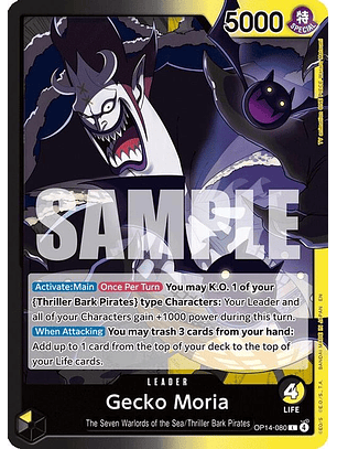 OP14-080 L Gecko Moria