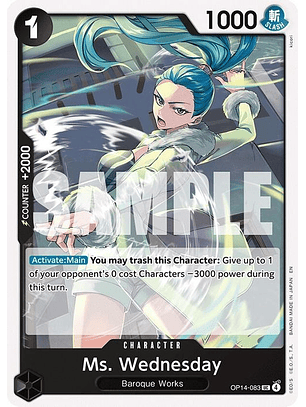 OP14-083 U Ms. Wednesday