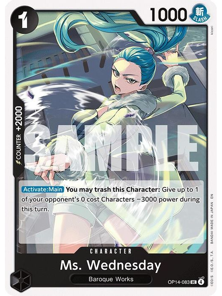 OP14-083 U Ms. Wednesday 1
