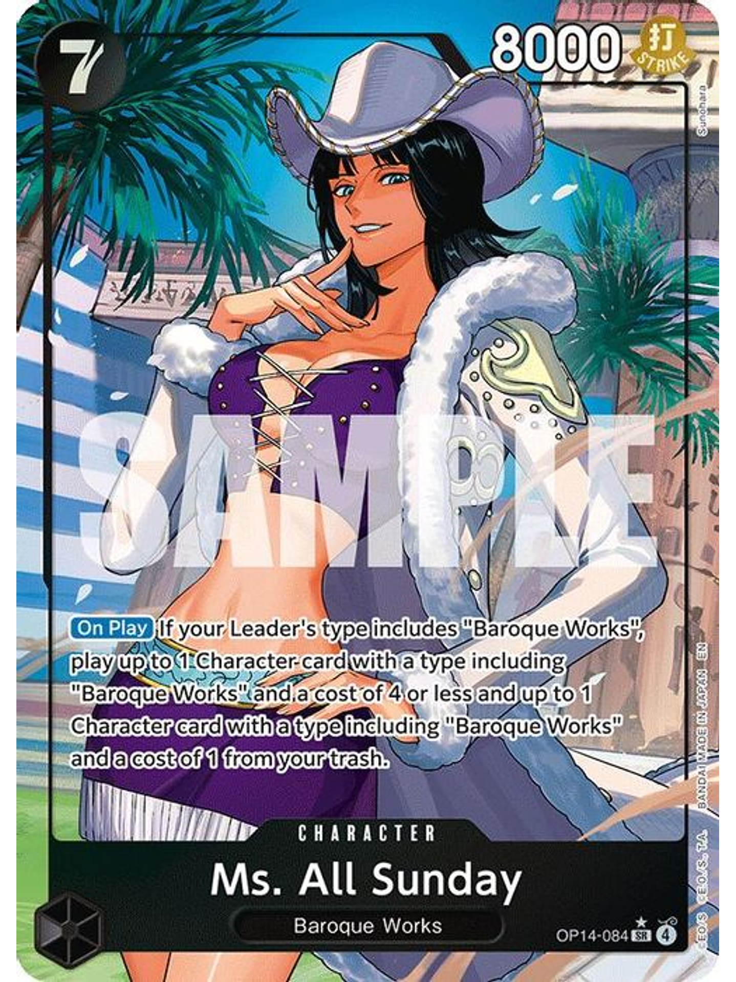 OP14-084 (Alternate Art) Ms. All Sunday 1