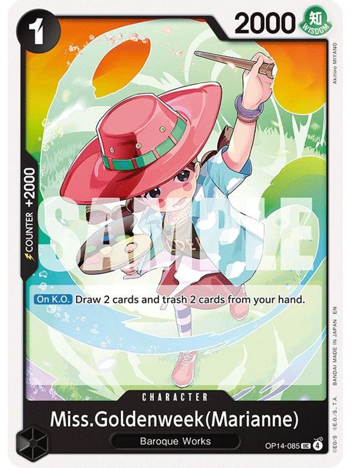 OP14-085 U Miss.Goldenweek(Marianne) 1