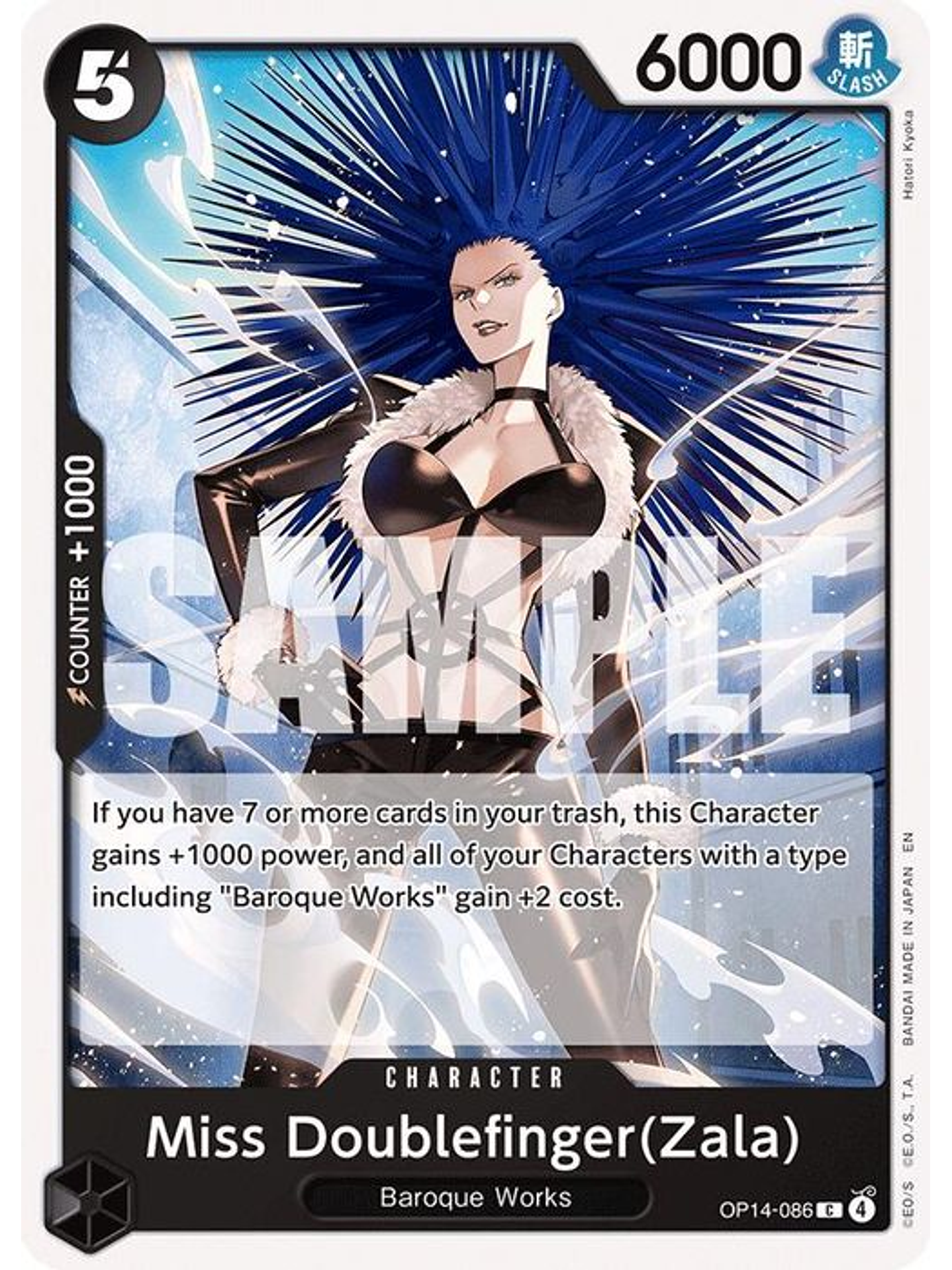 OP14-086 C Miss Doublefinger(Zala) 1