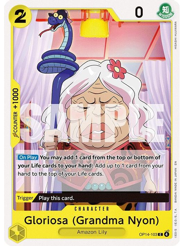 OP14-103 C Gloriosa (Grandma Nyon) 1