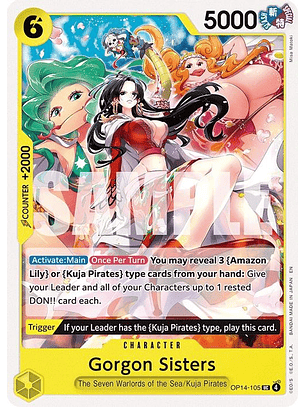 OP14-105 U Gorgon Sisters