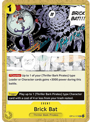 OP14-117 U Brick Bat