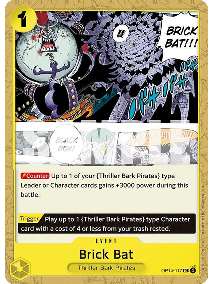 OP14-117 U Brick Bat 1
