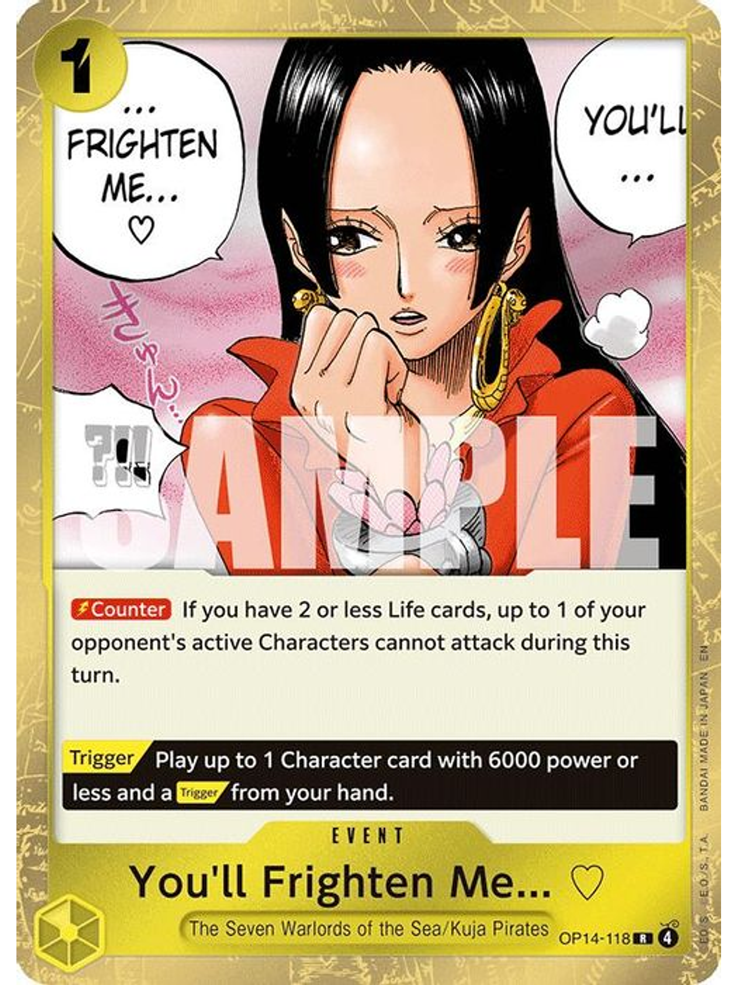 OP14-118 R You'll Frighten Me... 1