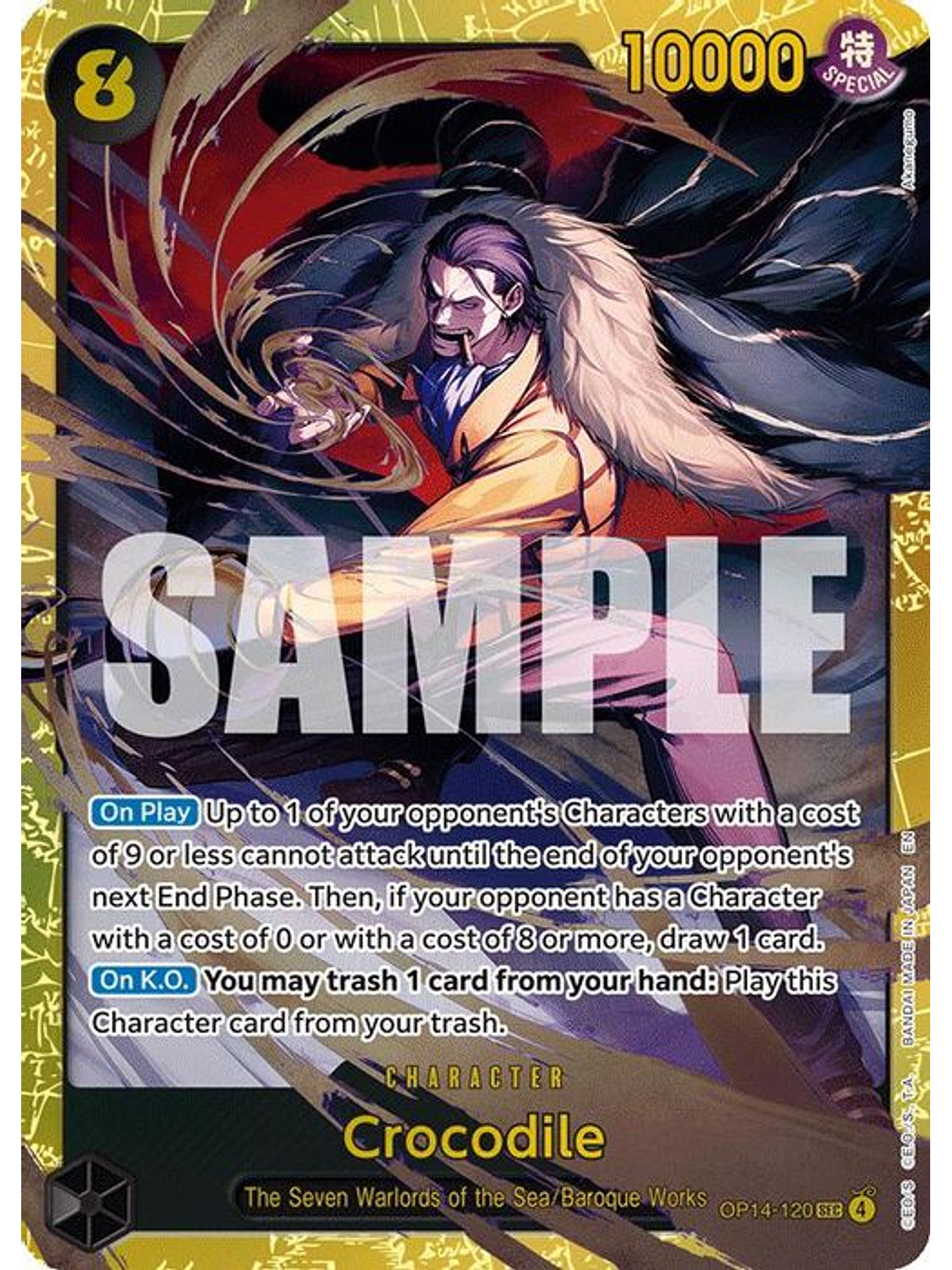 OP14-120 SEC Crocodile 1