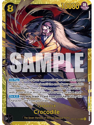 OP14-120 SEC Crocodile