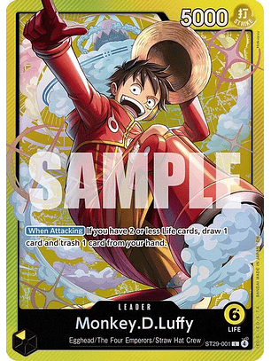 ST29-001 L Monkey.D.Luffy (001)