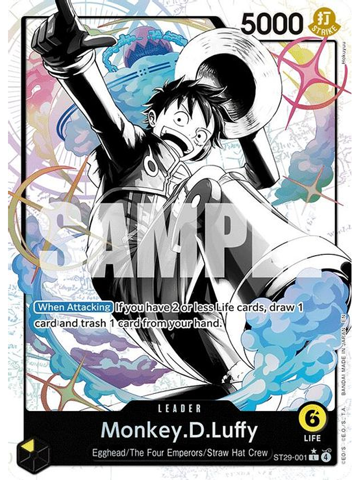 ST29-001 (Alternate Art) Monkey.D.Luffy (001) 1