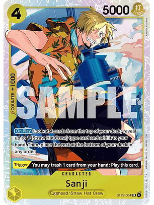 ST29-004 SR Sanji