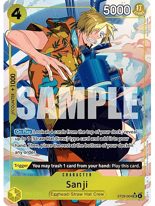 ST29-004 (Alternate Art) Sanji