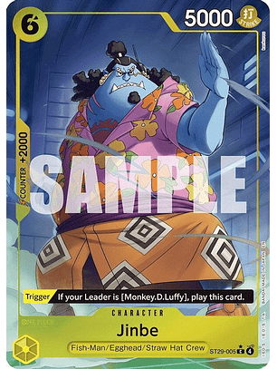 ST29-005 (Alternate Art) Jinbe