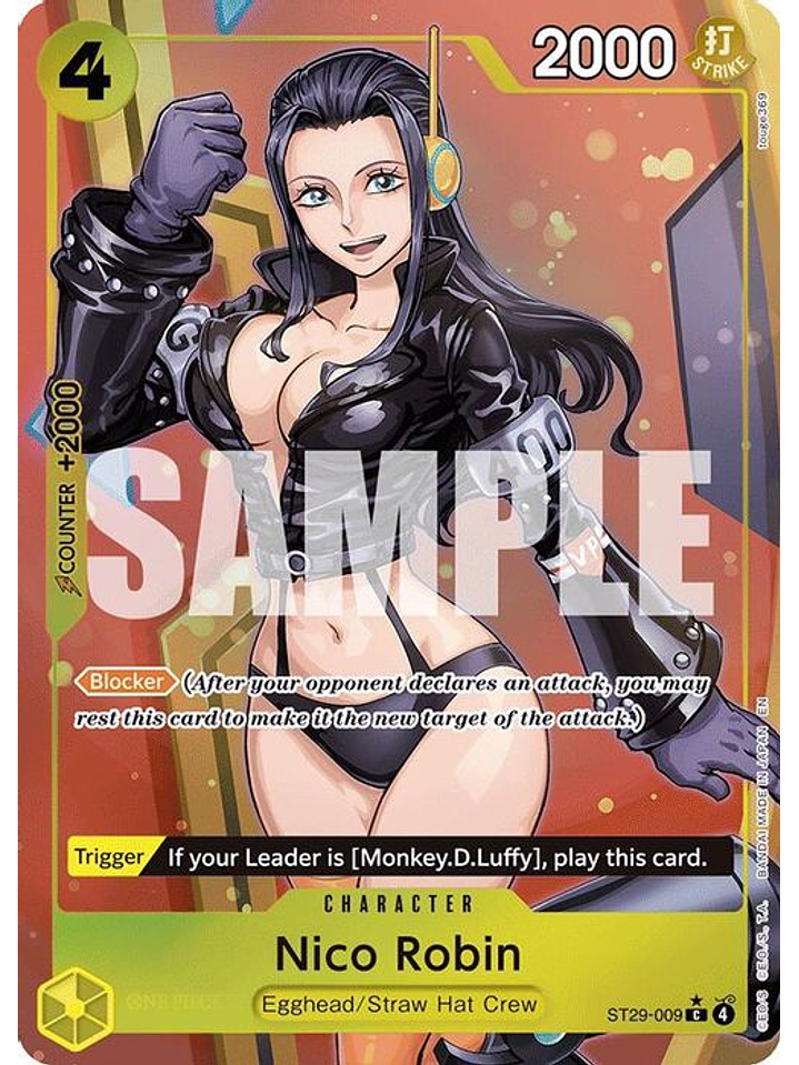 ST29-009 (Alternate Art) Nico Robin 1
