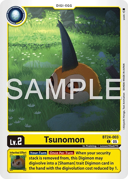 BT24-003 C Tsunomon