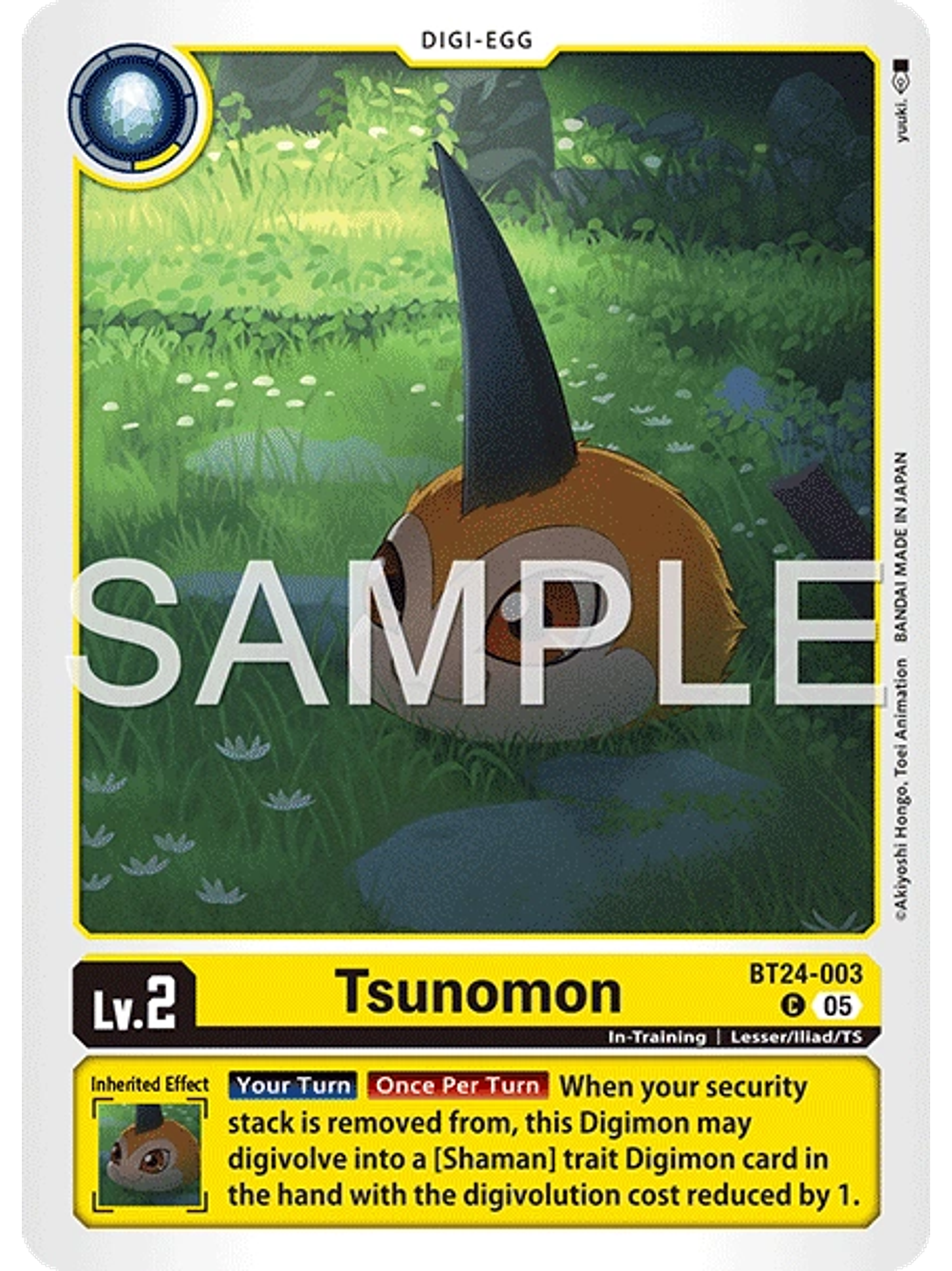 BT24-003 C Tsunomon 1