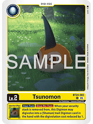 BT24-003 C Tsunomon