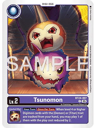 BT24-007 C Tsunomon