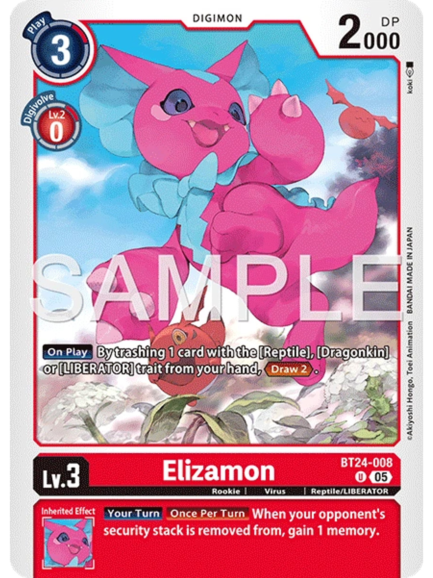 BT24-008 U Elizamon 1