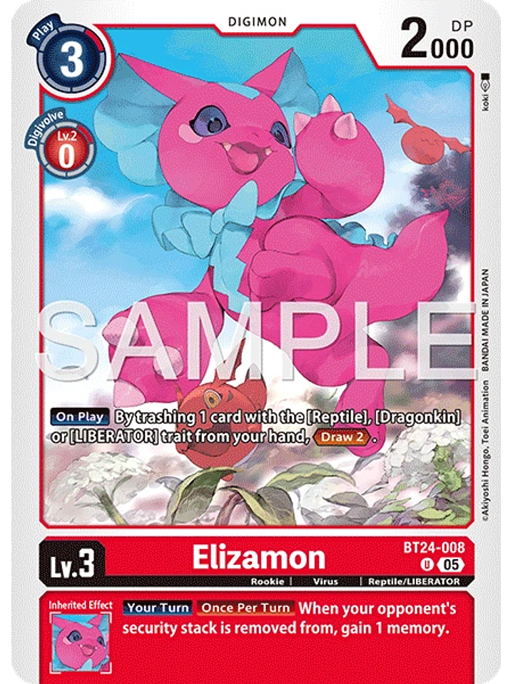 BT24-008 U Elizamon 1