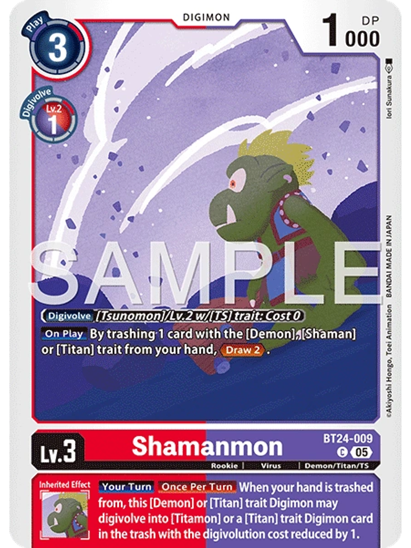 BT24-009 C Shamanmon 1