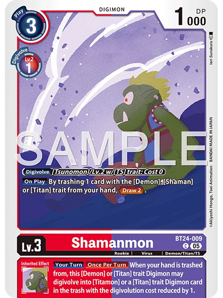 BT24-009 C Shamanmon 1