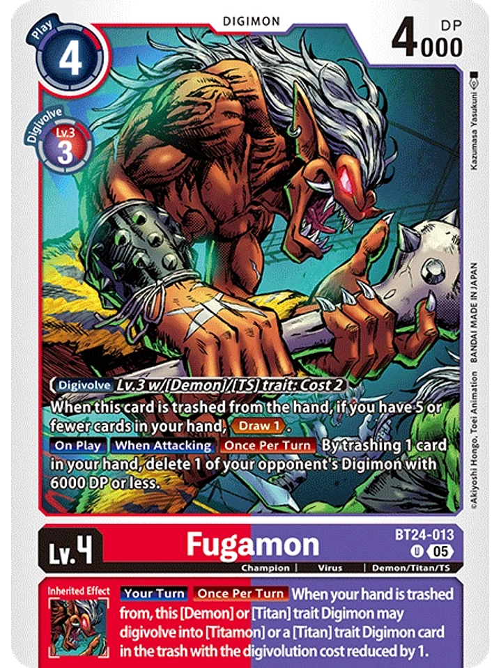 BT24-013 U Fugamon 1