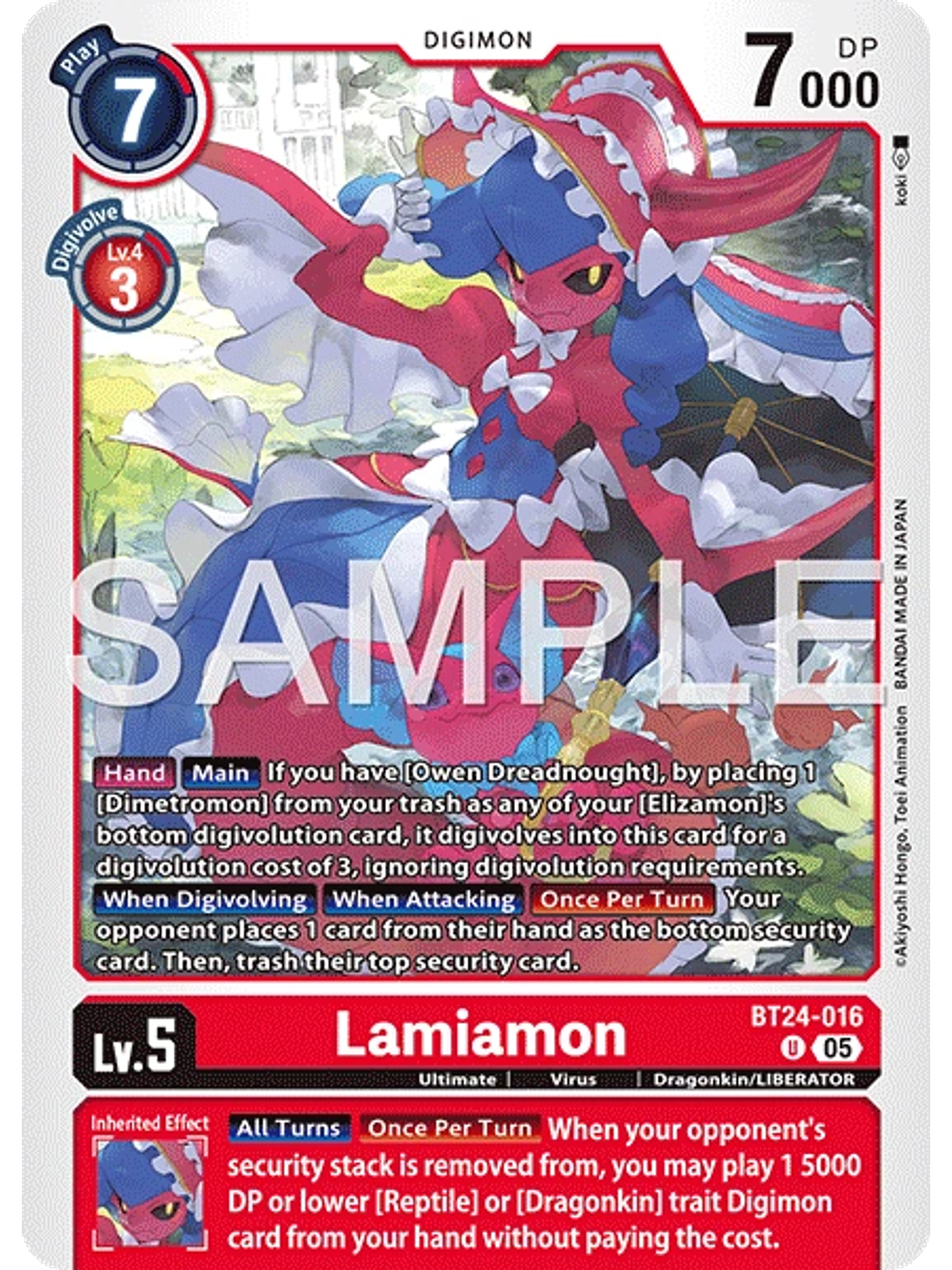 BT24-016 U Lamiamon 1