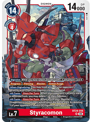 BT24-018 SR Styracomon