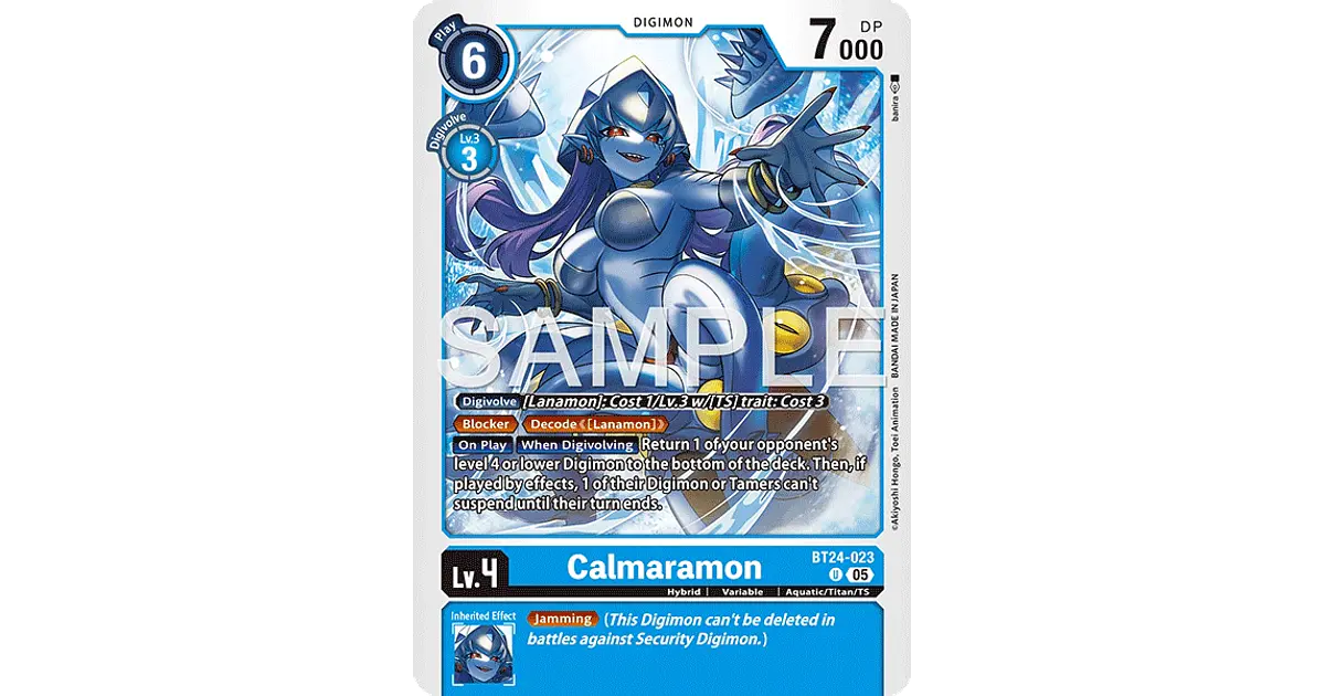 BT24-023 U Calmaramon